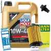 &Ouml;lwechsel Set 5L 10W40 &Ouml;l Motor&ouml;l LIQUI MOLY + MANN &Ouml;lfilter + Ablassschraube