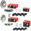 BREMBO Bremsbelagsatz, Scheibenbremse P 30 067 + Bremsscheibe 08.C172.10 + Bremsbelagsatz, Scheibenbremse P 18 025 + Bremsscheibe 09.C174.11