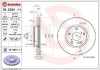 BREMBO Bremsbelagsatz, Scheibenbremse P 28 076 + Bremsscheibe 09.D881.11 Bild BREMBO Bremsbelagsatz, Scheibenbremse P 28 076 + Bremsscheibe 09.D881.11