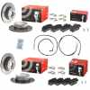 BREMBO Bremsscheibe 08.9787.11 + Bremsscheibe 09.9750.11 + Warnkontakt, Bremsbelagverschlei&szlig; A 00 212 + Bremsbelagsatz, Scheibenbremse P 06 037 + Bremsbelagsatz, Scheibenbremse P 06 034 + Warnkontakt, Bremsbelagverschlei&szlig; A 00 435