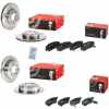 BREMBO Bremsbelagsatz, Scheibenbremse P 28 016 + Bremsbelagsatz, Scheibenbremse P 28 017 + Bremsscheibe 08.7104.14 + Bremsscheibe 09.5023.10 Bild BREMBO Bremsbelagsatz, Scheibenbremse P 28 016 + Bremsbelagsatz, Scheibenbremse P 28 017 + Bremsscheibe 08.7104.14 + Bremsscheibe 09.5023.10