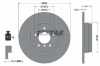 TEXTAR Bremsscheibe 92058400 + Bremsbelagsatz, Scheibenbremse 2148701 + Warnkontakt, Bremsbelagverschleiß 98019900 Bild TEXTAR Bremsscheibe 92058400 + Bremsbelagsatz, Scheibenbremse 2148701 + Warnkontakt, Bremsbelagverschleiß 98019900
