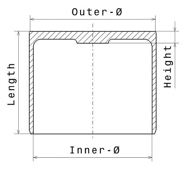 Ventilstößel beidseitig KOLBENSCHMIDT 50007551