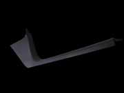 Schwellerzierleiste vorne rechts VW CADDY III Furgon (2KA, 2KH, 2CA, 2CH) 1.6 TDI 1T1863484C