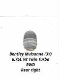 pneumatischer Stoßdämpfer hinten rechts BENTLEY MULSANNE (3Y_) 6.8 3Y5616849