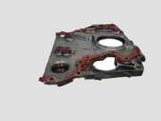 Abdeckung der Vertriebskette OPEL ASTRA K 1.6 CDTi 55491465