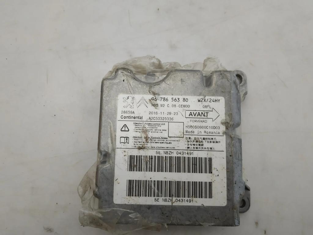 Airbag-Steuergerät PEUGEOT 508 SW 1.6 BlueHDi 120 9678656380 Bild Airbag-Steuergerät PEUGEOT 508 SW 1.6 BlueHDi 120 9678656380