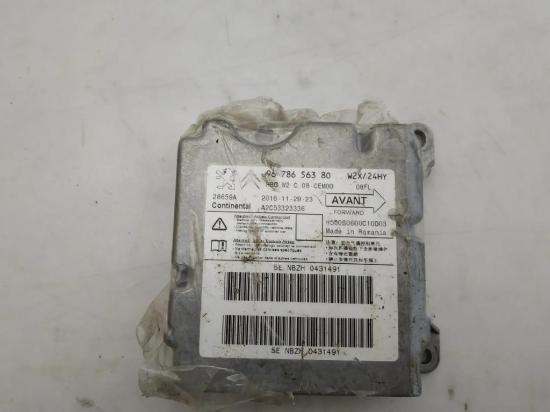 Airbag-Steuergerät PEUGEOT 508 SW 1.6 BlueHDi 120 9678656380 Bild Airbag-Steuergerät PEUGEOT 508 SW 1.6 BlueHDi 120 9678656380