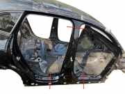 Rechte metallische Seitenschweller MERCEDES-BENZ EQA(H243) 250+ (243.702)