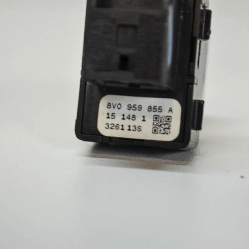 Schalter für Fensterheber hinten rechts AUDI A3 Limousine (8VS, 8VM) 2.0 TFSI quattro 8V0959855A Bild Schalter für Fensterheber hinten rechts AUDI A3 Limousine (8VS, 8VM) 2.0 TFSI quattro 8V0959855A