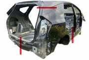 Hintere rechte Seitenverkleidung TOYOTA PRIUS PLUS (_W4_) 1.8 Hybrid (ZVW4_)
