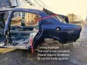 Seitenverkleidung hinten links MASERATI QUATTROPORTE V 4.7 S