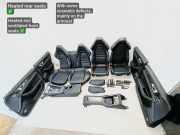 Sitzgarnitur komplett Leder geteilt Porsche Panamera 2 (971)