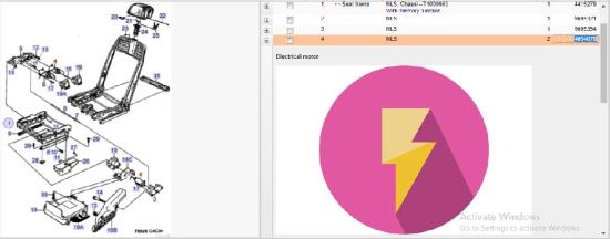 Sitzsteuerungsmotor vorne links SAAB 9000 Hatchback 3.0 -24 V6 CS/CSE 4054078 Bild Sitzsteuerungsmotor vorne links SAAB 9000 Hatchback 3.0 -24 V6 CS/CSE 4054078
