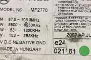 Radio/Navigationssystem-Kombination Mercedes-Benz CLS (C219) A2118702889