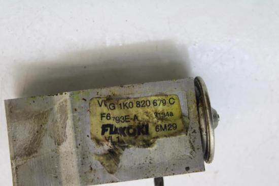 A/C Conditioner Expansion Valve VW SHARAN (7N1, 7N2) 2.0 TDI 1K0820679C Bild A/C Conditioner Expansion Valve VW SHARAN (7N1, 7N2) 2.0 TDI 1K0820679C