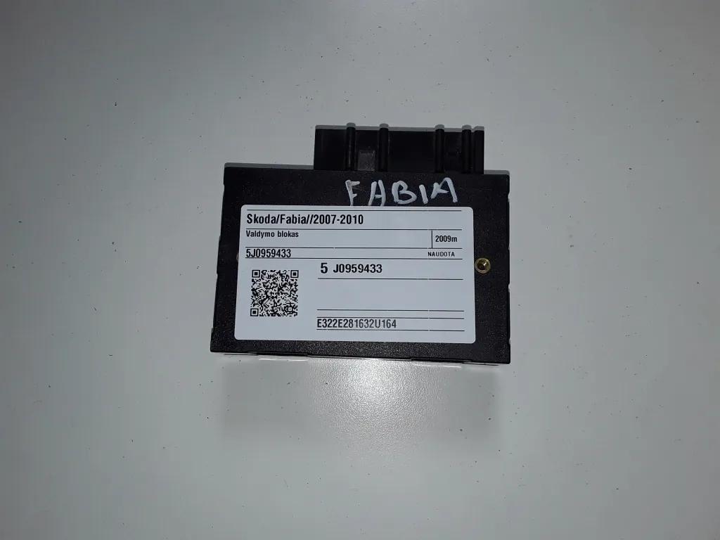 Andere Steuergeräte SKODA FABIA II (542) 1.4 TDI 5J0959433