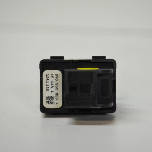 Schalter für Fensterheber hinten rechts AUDI A3 Limousine (8VS, 8VM) 2.0 TFSI quattro 8V0959855A Bild Schalter für Fensterheber hinten rechts AUDI A3 Limousine (8VS, 8VM) 2.0 TFSI quattro 8V0959855A