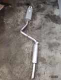 Auspuffanlage hinten Skoda Fabia Stufenheck (6Y)