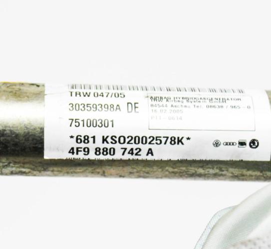 Dach SRS rechts AUDI A6 Avant (4F5, C6) 3.0 TDI quattro 4F9880742A Bild Dach SRS rechts AUDI A6 Avant (4F5, C6) 3.0 TDI quattro 4F9880742A