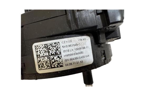 Schleifring Airbag VW Caddy III Kasten (2KA) 5K0953549C Bild Schleifring Airbag VW Caddy III Kasten (2KA) 5K0953549C