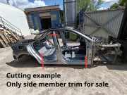 Rechter Schweller AUDI Q8 (4MN) RS FSI Mild Hybrid quattro