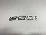 Emblem Heckklappe BMW 6 Cabrio (F12) 650 i F13