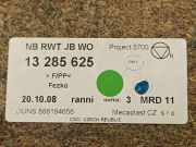 Kofferraum Ablage OPEL INSIGNIA A (G09) 2.0 CDTI (68) 888194656 13285625