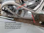 Seitenpaneele vorne rechts PORSCHE Taycan Taycan 9J1805748