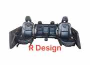 Sitzgarnitur komplett Leder geteilt Volvo V40 Kombi (645)