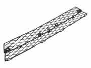 Gitter vorne unten TOYOTA COROLLA (_E12_) 1.6 VVT-i (ZZE121_) 5311202020