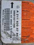 Airbag-Steuergerät MERCEDES-BENZ E T-Model (S212) E 200 CDI / BlueTEC (212.205, 212.206) 500312211396