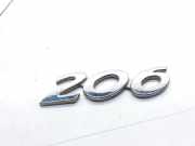 Emblem Heckklappe PEUGEOT 206 Hatchback (2A/C) 1.9 D