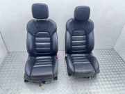 Sitzgarnitur komplett Leder geteilt Porsche Macan 1 (95B) 03032016