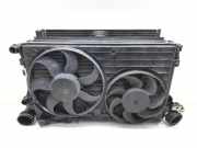 Radiator Pack Set VW TOURAN (1T1, 1T2) 1.9 TDI 1K0121207T 1K0121345E