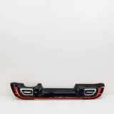 Unterer Teil der hinteren Stoßstange