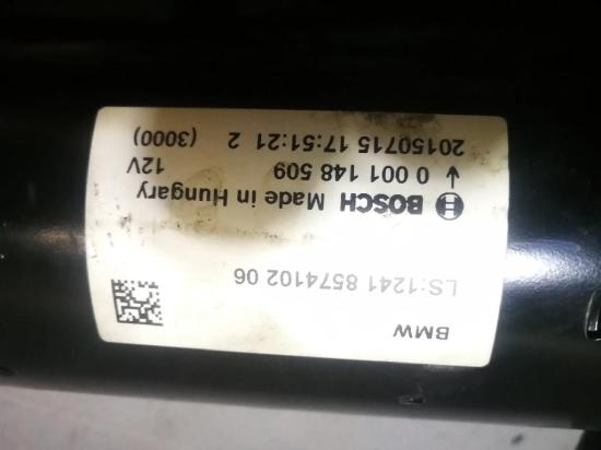 Anlasser BMW 3er Gran Turismo (F34) 8574102 Bild Anlasser BMW 3er Gran Turismo (F34) 8574102