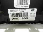 Kombiinstrument VW GOLF VI (5K1) 1.4 5K0920860H