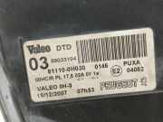 Scheinwerfer vorne rechts PEUGEOT 107 1.0 811100H030 89033104