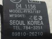 Mittlerer Sicherheitsgurt hinten