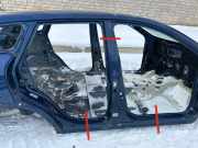 Rechte metallische Seitenschweller RENAULT KADJAR (HA_, HL_) 1.2 TCe 130