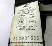 Sicherheitsgurt hinten links VW SHARAN (7M8, 7M9, 7M6) 1.9 TDI 7M3857811