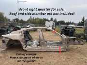 Seitenpaneele vorne rechts PORSCHE Taycan Taycan 9J1803452