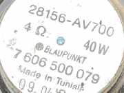 Lautsprecher rechts hinten Nissan Micra III (K12) 28156AV700