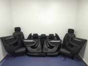 Sitzgarnitur komplett Leder geteilt VW Passat B7 Alltrack (36, B7)