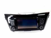 Radio/Navigationssystem-Kombination Nissan Qashqai II (J11) 7513750220