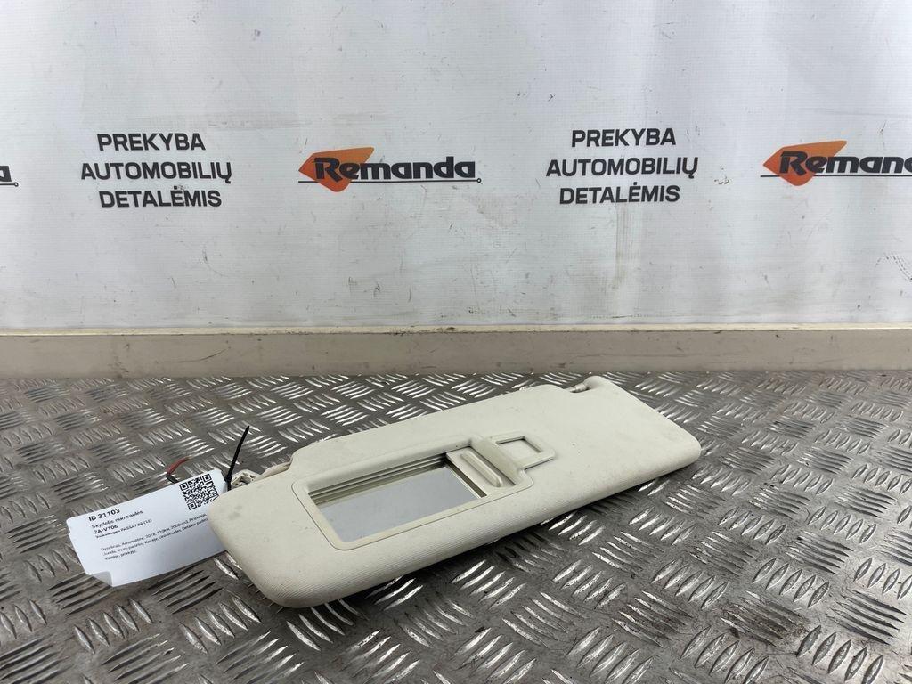 Sonnenblende links VW Passat B7 Alltrack (36, B7) 5G0010844A