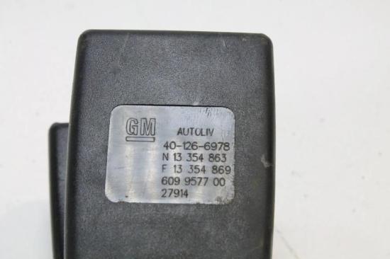 Hintere mittlere Sitzschnalle OPEL ASTRA J 1.6 40-126-6978 Bild Hintere mittlere Sitzschnalle OPEL ASTRA J 1.6 40-126-6978