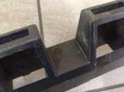 Stoßstangenhalter hinten rechts SKODA ROOMSTER Praktik (5J) 1.2 TDI 5J9807863