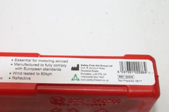 Warndreieck MAZDA CX-5 (KE, GH) 2.2 D AWD HypaDrive Bild Warndreieck MAZDA CX-5 (KE, GH) 2.2 D AWD HypaDrive